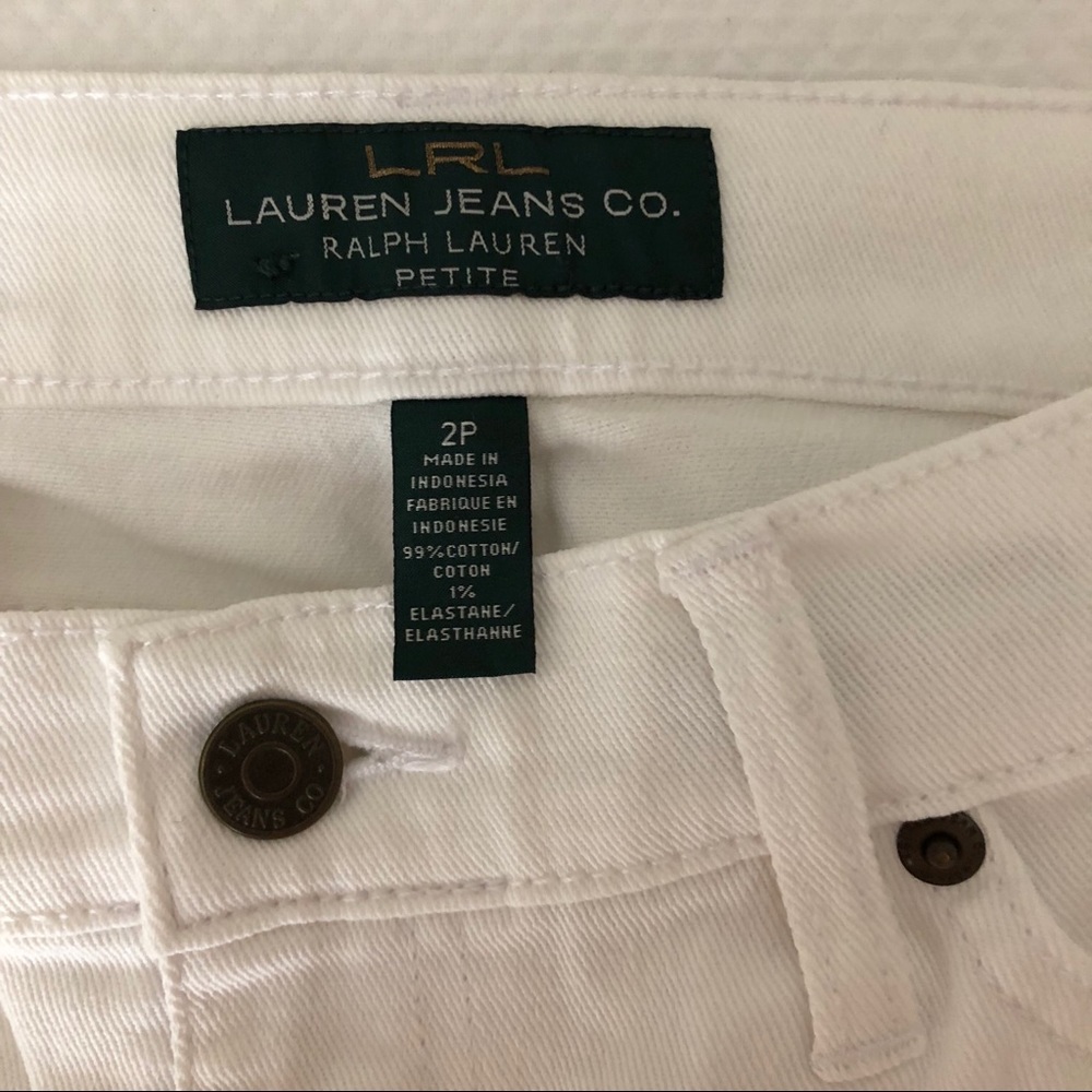Ralph Lauren White Jeans